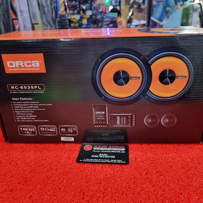 Speaker ORCA RC-653SPL Speaker 2Way