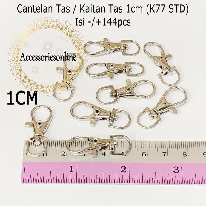 Up- Cantelan Tas / Kaitan Tas / Id Card 1 Cm (K77 Std) Pergross Nkl