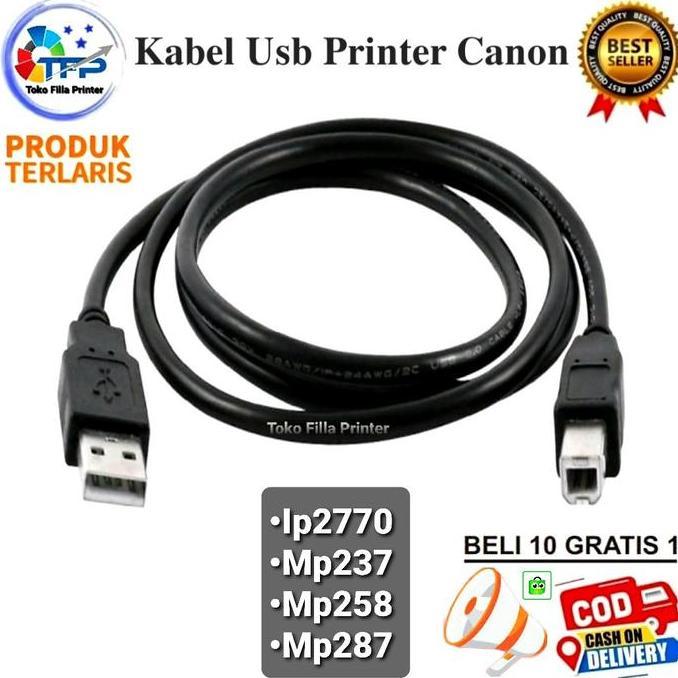 Tier- Kabel Usb Printer Canon Ip2770 Mp237 Mp258 Mp287
