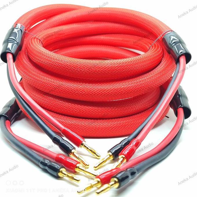 Kabel Speaker high end Vermouth Red Velvet