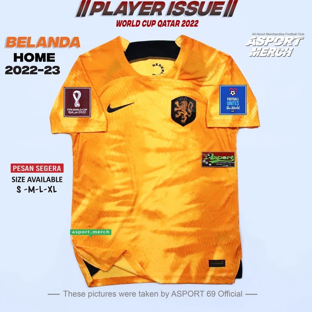 ASPORT BELANDA HOME PLAYER ISSUE   BELANDA HOME WORLDCUP 2022 2023  HOLLAND PREMIUM HIGH QUALITY