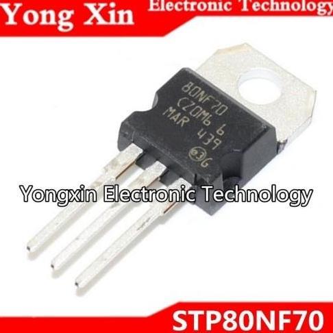 Stp80Nf70 P80Nf70 80Nf70 80N70 Mosfet N-Ch To-220