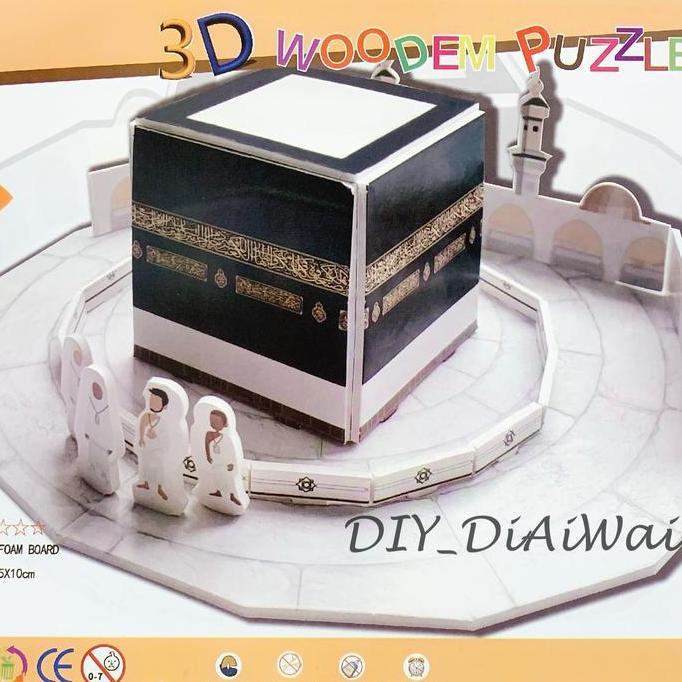 Puzzle 3D Faom Kabah Mekkah
