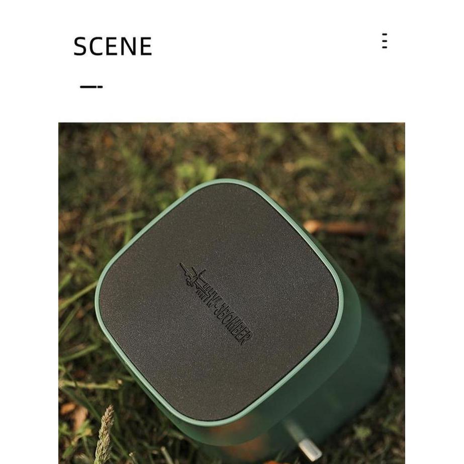 Mhw-3Bomber Square Coffee Knock Box 1.2L Waste Container / Tempat Wadah Ampas Kopi Tebal Anti Licin 