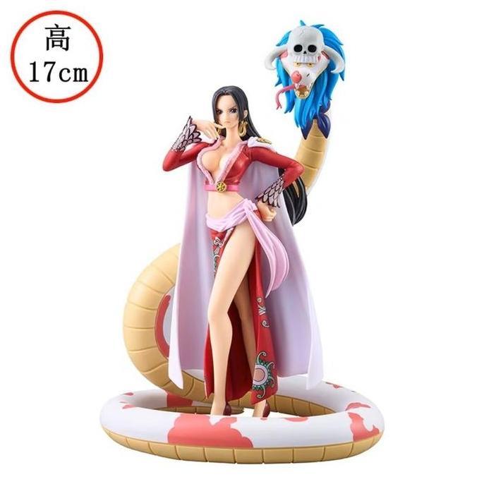 Action Figure Boa Hancock Salome Snake One Piece Dxf Statue