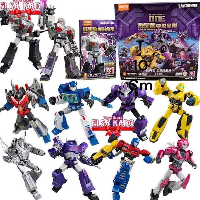 Blokees GV07 Transformers One Galaxy Version 07 One Wave 2 NEW MISB BLINDBOX 1 KOTAK ISI 9 PCS SEGEL