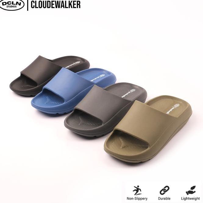 Declan Recovery Sandal Slide Pria Cloudwalker 06054 No Box Shoes Sendal