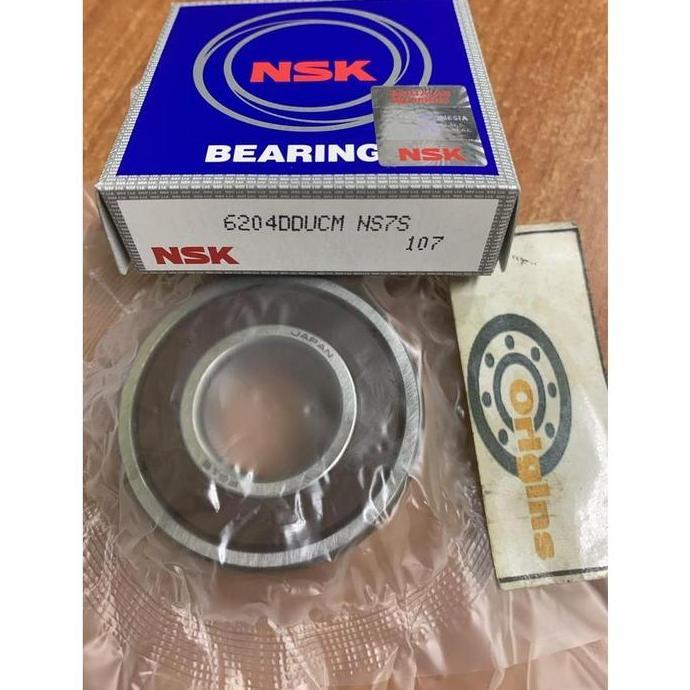 BEARING 6204 2RS NSK ASLI JAPAN 6204 DDU 20mm x 47mm x 14