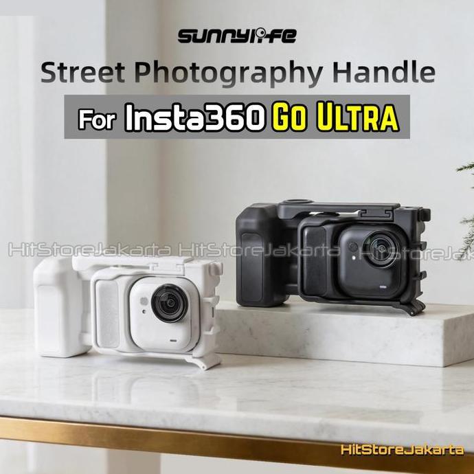 Osc - Sunnylife Hand Grip For Insta360 Go Ultra Street Photography Grip Handle Grip Protective Frame