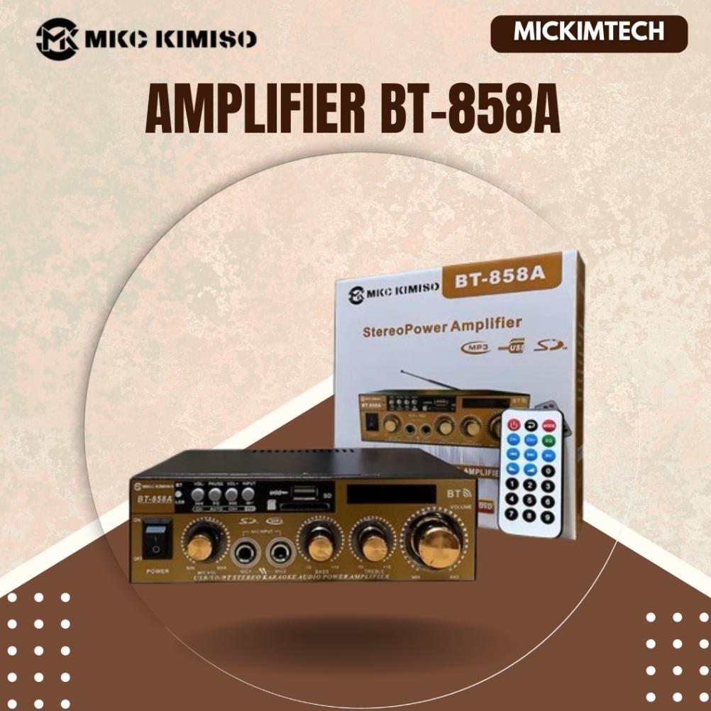 AMPLIFIER AUDIO BT-858A SOUND SYSTEM POWER KARAOKE