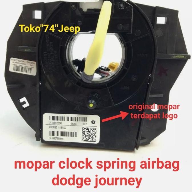 VIRALL MOPAR CLOCK SPRING SPIRAL AIRBAG DODGE JOURNEY //