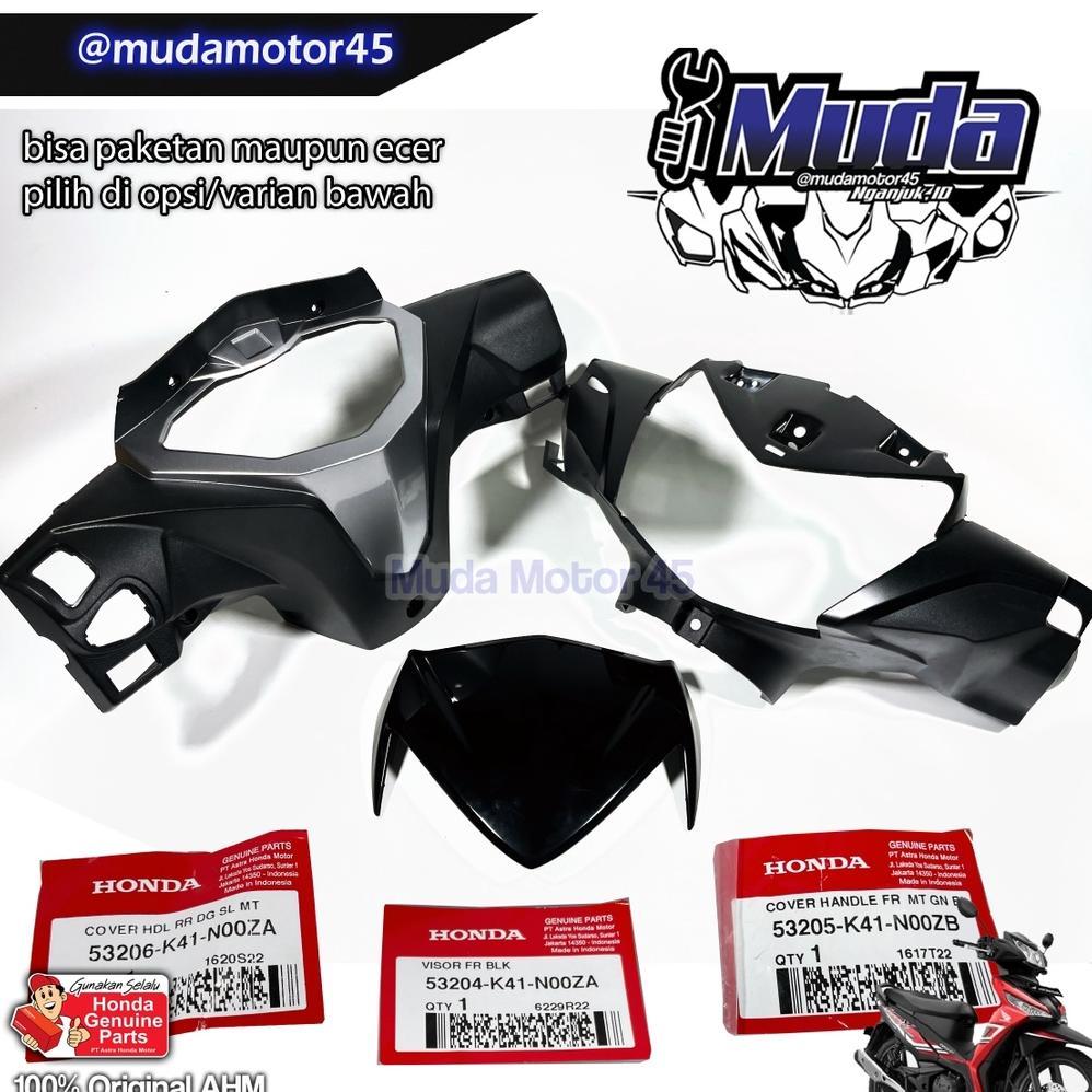 BATOK DEPAN SUPRA X 125 FI  INJEKSI 2014 2015 2020 2024 SET BELAKANG VISOR ALL NEW COVER HANDLE RR 5