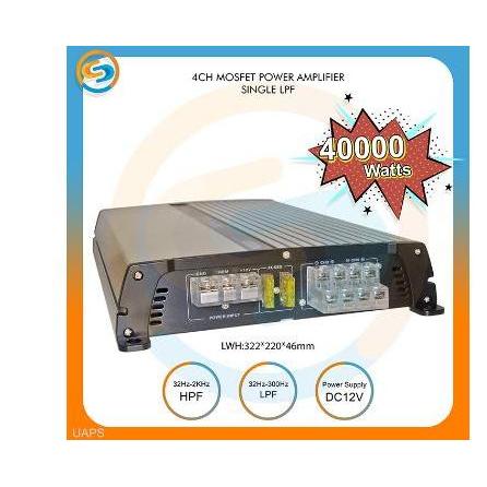 Power Amplifier Mosfet 4 Channel Power Mobil Uaps