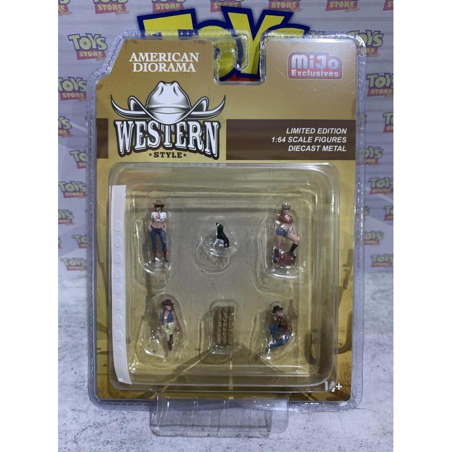 American diorama mijo exclusive Mechanic 3 Lady Mechanic Western Style