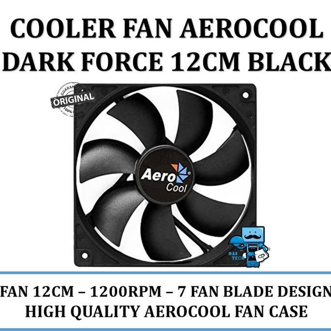 DS152 - Cooler FAN Aerocool Dark Force 12cm Black