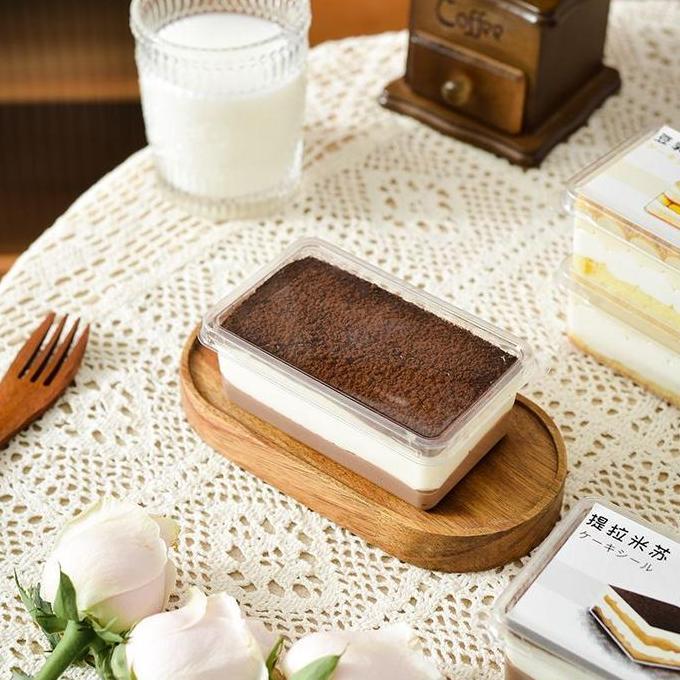 Send- 10Pcs Dessert Box N Dessert Cup Box Dessert Tiramisu Salad Cup