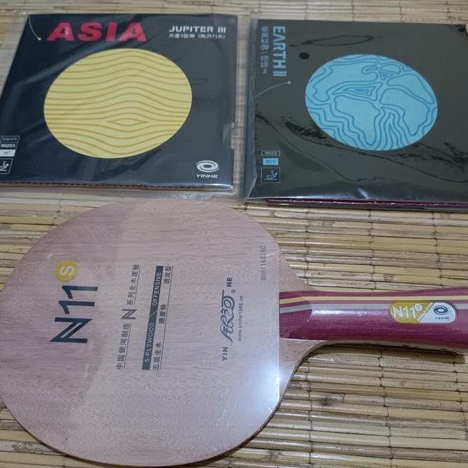 BEBAS ONGKIR - PAKET BET TENIS MEJA YINHE N11 ORIGINAL