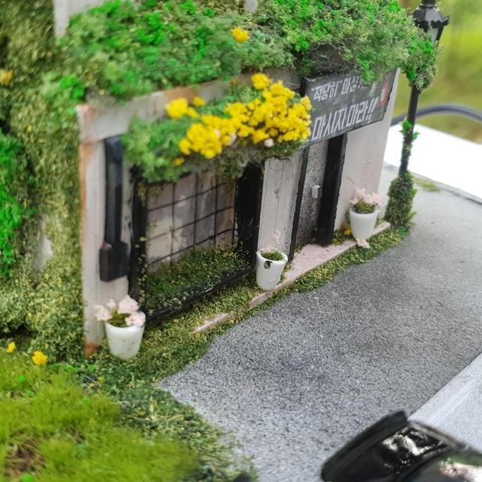 Diorama parkiran jepang
