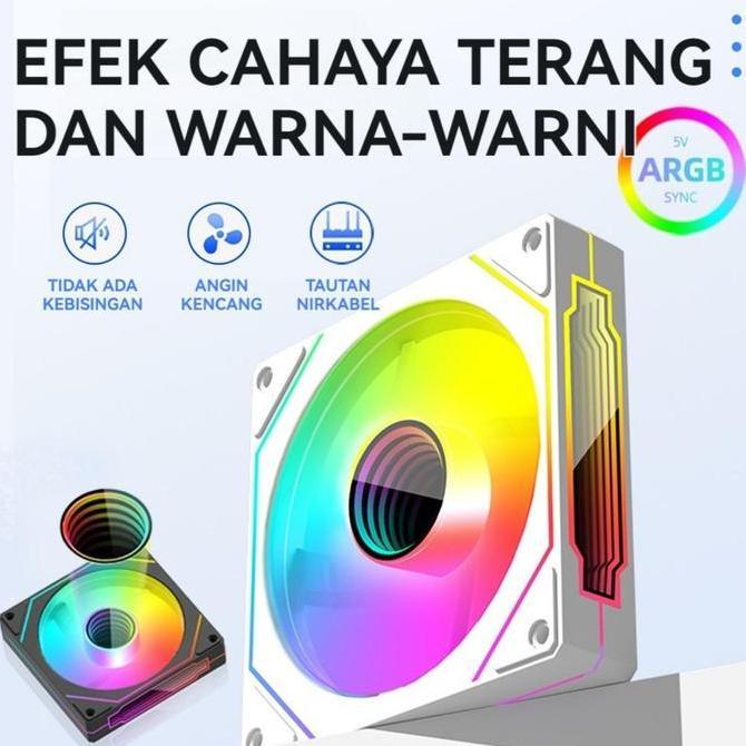 DV332 >> Kipas pendingin casing komputer Peralatan pendingin komputer Radiator casing komputer 12cm
