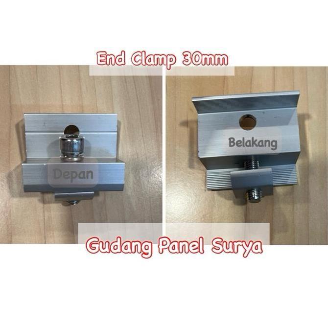 DE53 - End Clamp 30/35mm End Clamp 30mm End Clamp 35mm