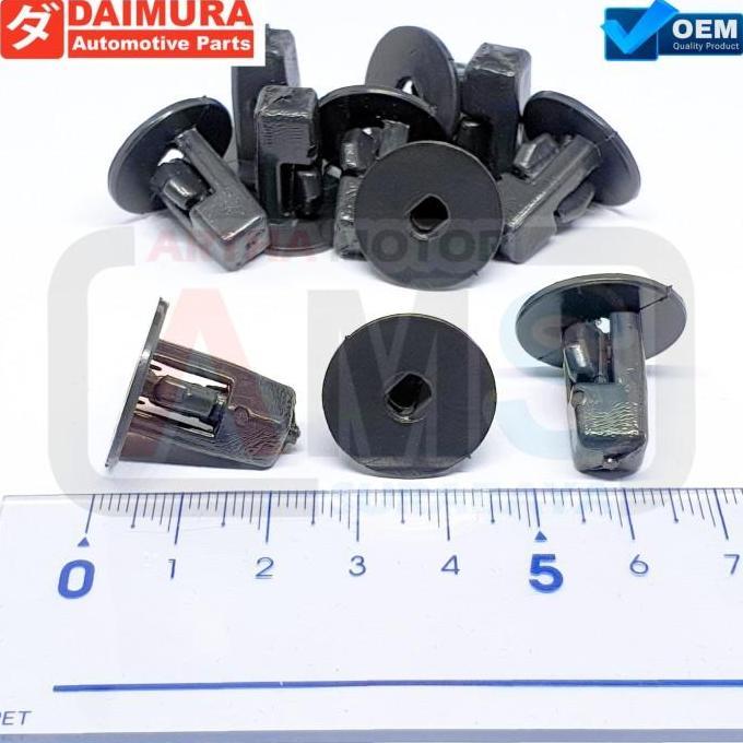 ```````] Kancing Klip Liner Inner Fender Spakbor Mobil Rush Terios Agya Ayla