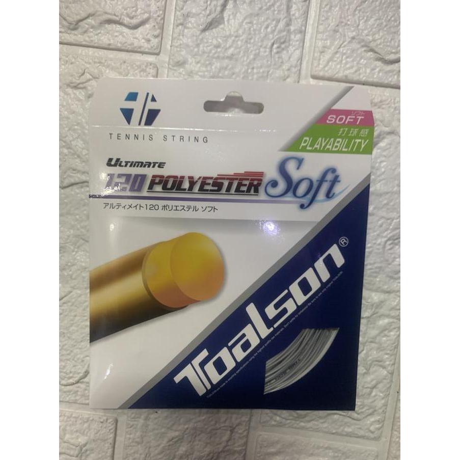 TERBARU - Senar tenis TOALSON ULTIMATE POLYESTER 120 SOFT ORIGINAL
