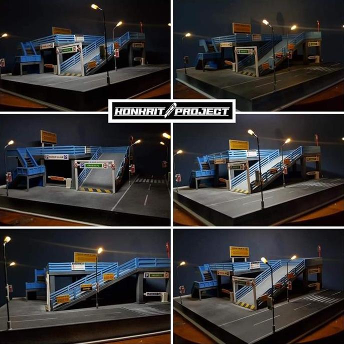 Diorama City Parking by Konkrit Project