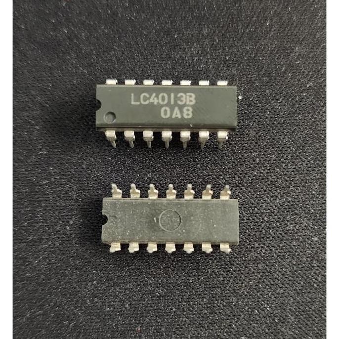 BEJ27 IC LC4013B 4013 DUAL D-TYPE FILP-FLOP PERSAMAAN HEF4013B CD4013 DIP-14P