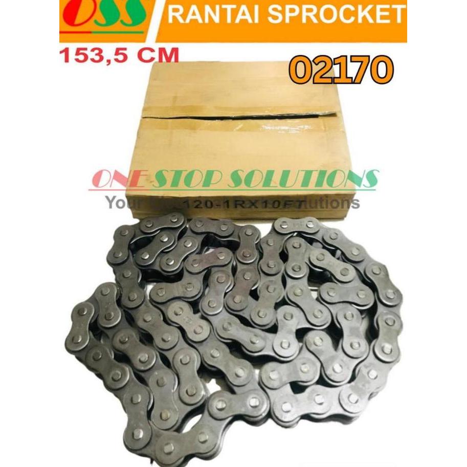 RANTAI SPROCKET RS120-1 / ROLLER CHAIN RS 120 - 1 SINGLE