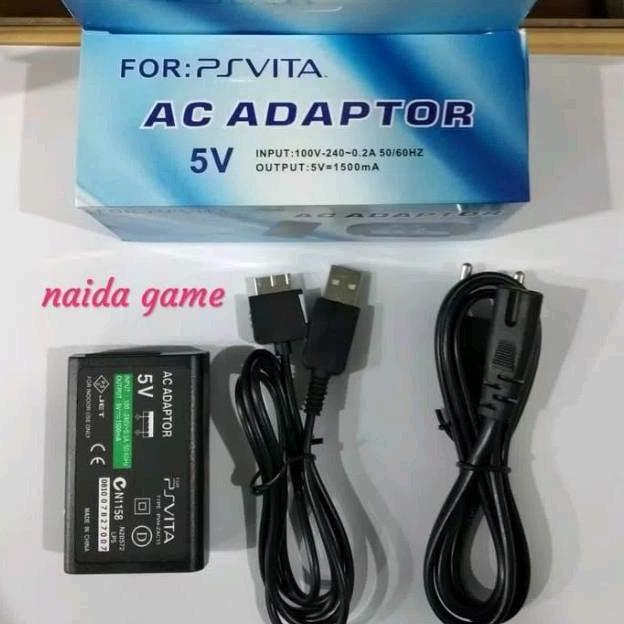 ADAPTOR PS VITA FAT / TEBAL / CHARGER PS VITA TEBAL/FAT