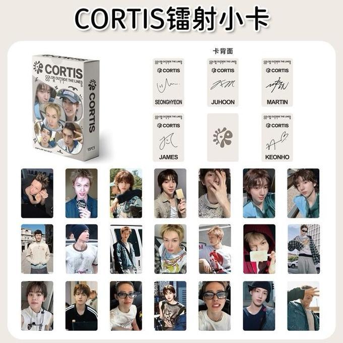 PROMO CORTIS PC PHOTOCARD HOLOGRAM KPOP PC KOREA LOMO CARD