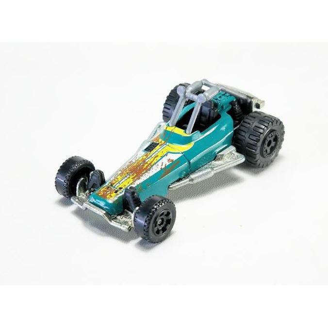 AT99 MATCHBOX LOOSE 2006 DUNE BUGGY DESERT ADVENTURE - HIJAU