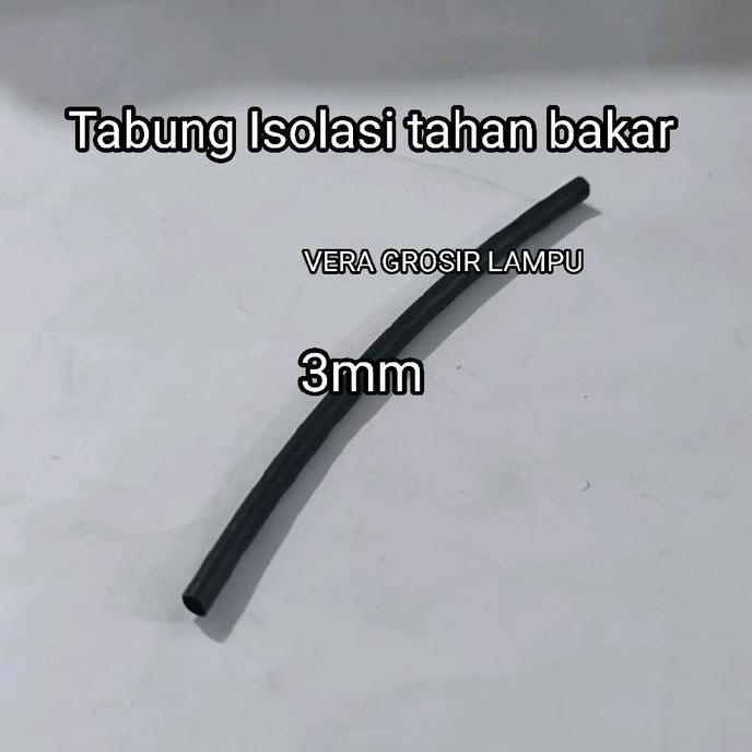 Isolasi bakar / Isolasi selongsong di bakar / tabung Isolasi bakar harga per 1 meter