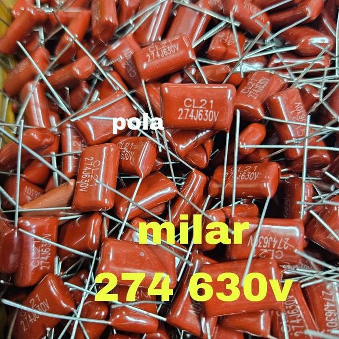 POLA KAPASITOR MILAR 274 630V MILAR 274-630V