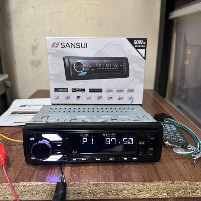 Single Din Mp3 Bluetooth Sansui SA-5201i / Mp3 Mobil