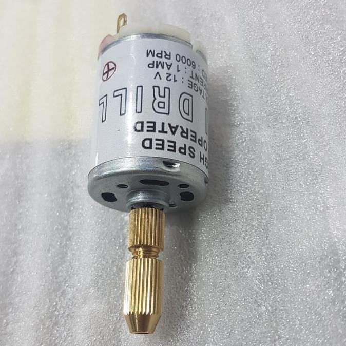 Superkit- Motor Mini Drill Bor Pcb Minidrill Mini Bor 12V 12 Volt