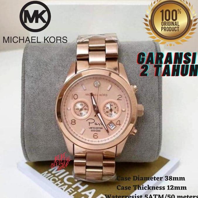 Best Seller [ORIGINAL] MICHAEL KORS Jam Tangan Wanita MK5716 Rosegold / Jam Wanita Berkualitas 100% 