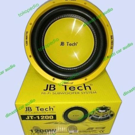 Subwoofer Jbtech JT1200 - Double Coil - 12inch - Dinasti Audio