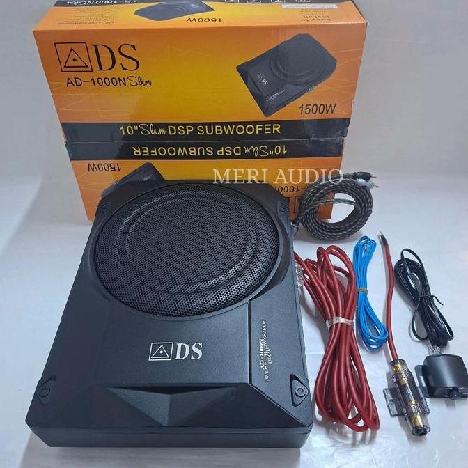 Subwoofer kolong 10 inch Aktif Bastube Kolong ADS 10 INCH AKTIF BASSTUBE SUBWOOFER AKTIF