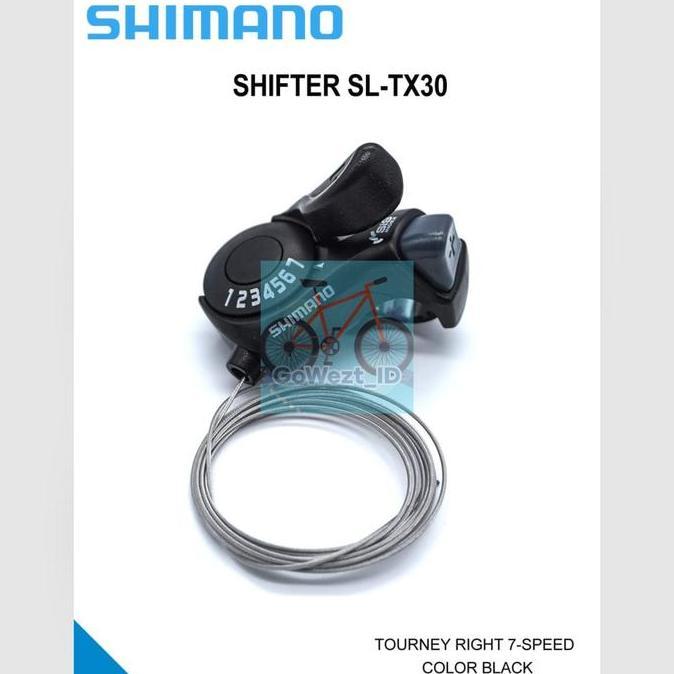 Cycling- Shifter Operan Gi Sepeda 6 7 Speed Shimano Kanan Sl-Tx30 Lipat Mtb