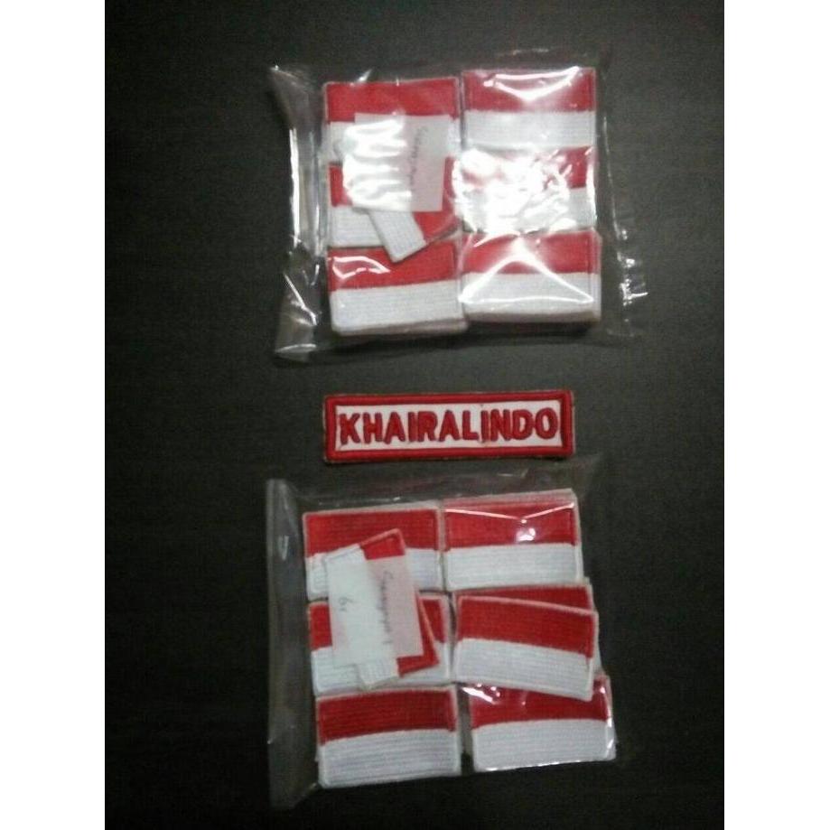 PREMIUM / bendera merah putih bordir / bordir bendera