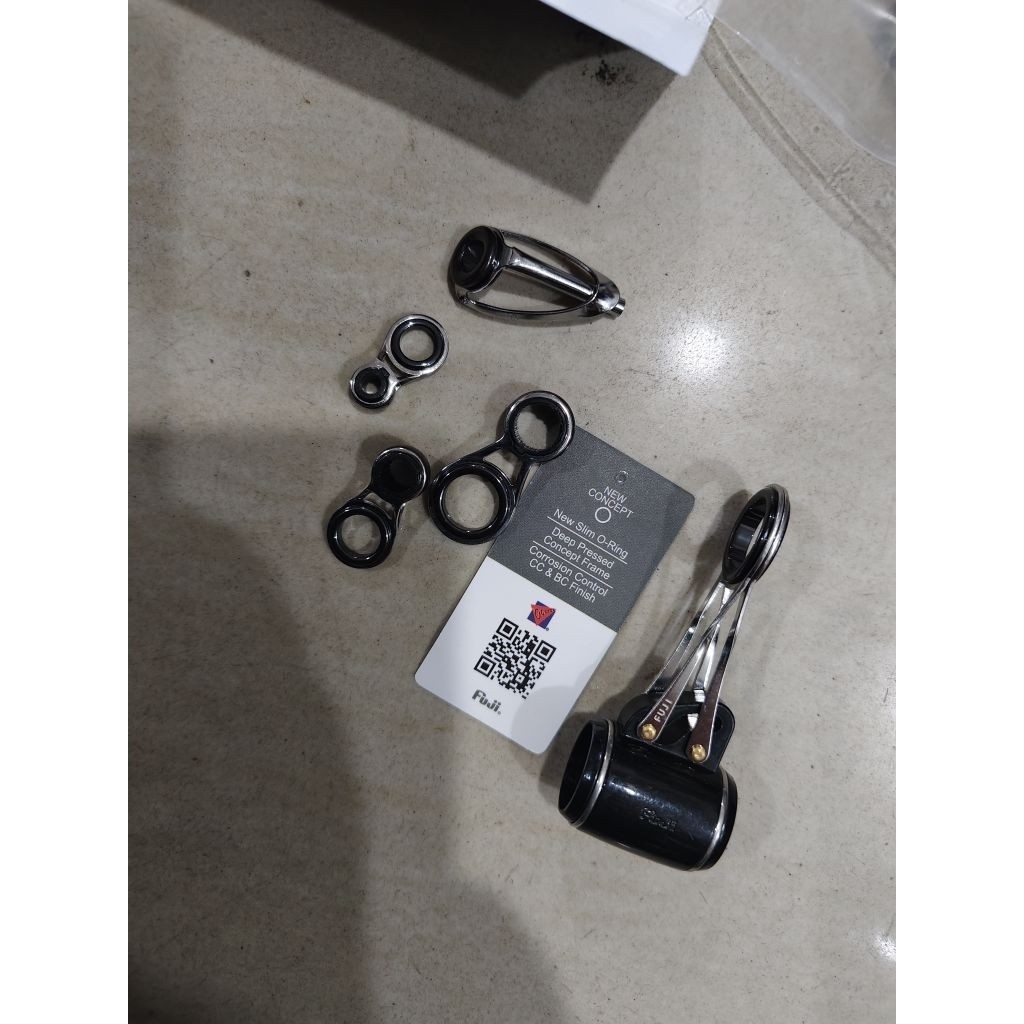 cincin ring lipat surf type fuji untuk 360 390 420 450 harg per 1 set untuk joran surf pancing type 