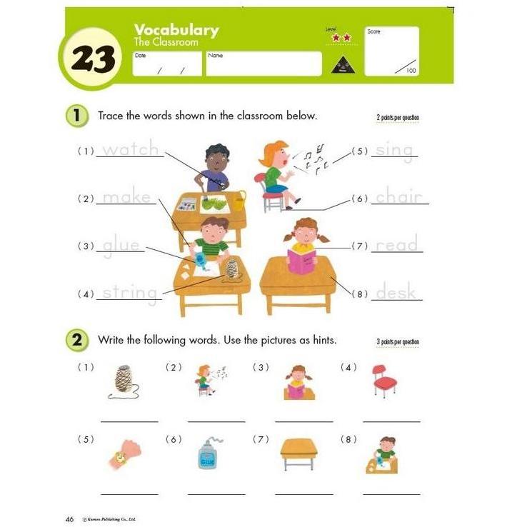Buku Anak - Kumon - Grade 1 Reading