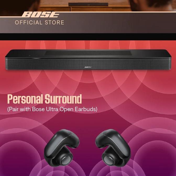 Bose Smart Soundbar with Dolby Atmos for Premium Home Theater