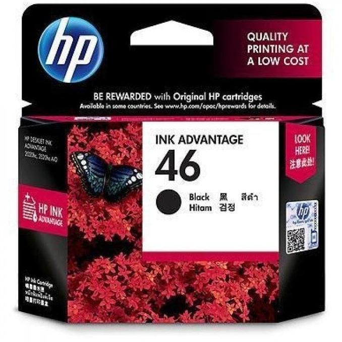 DF83 - TINTA HP46 HP-46 Black CZ637AA / Tri-Colour CZ638AA INK Cartridge Original