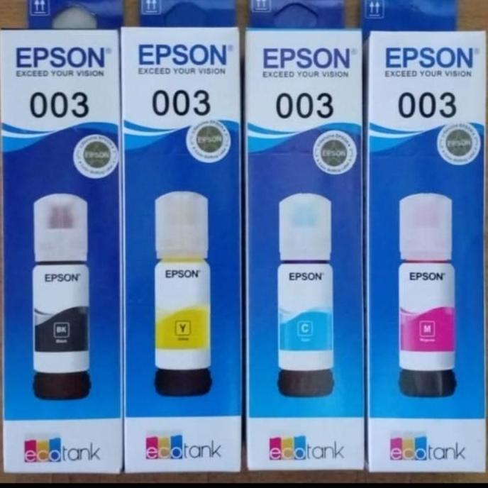 DE43 - TINTA EPSON 003 ORIGINAL L3210 1SET