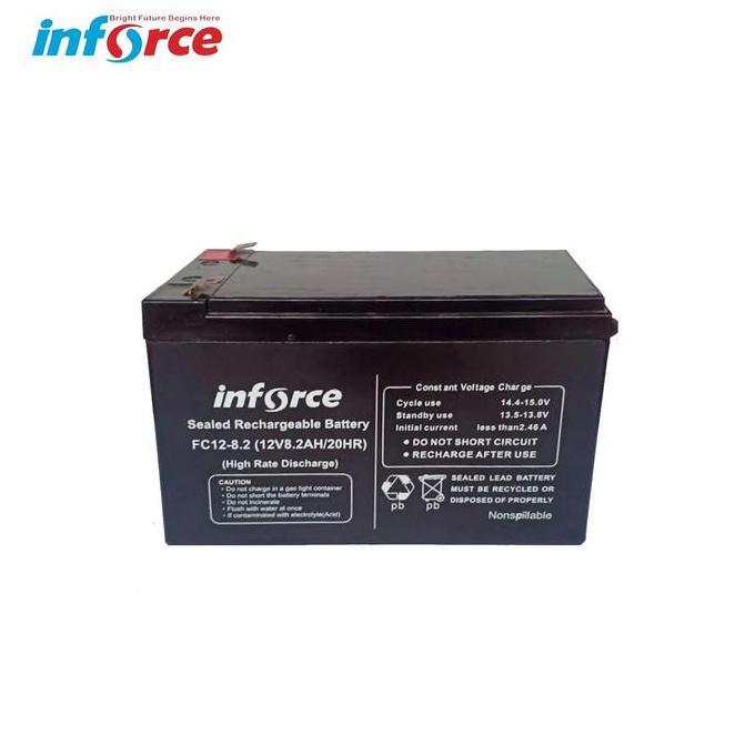 BATERAI UPS INFORCE BATTERY 12 V / 8.0 AH 12V/ 8 AH 8.2 AH