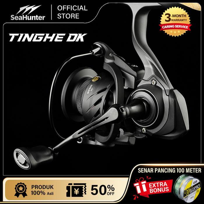[OFFICIAL] SeaHunter TINGHE DK Power Handle 2500-5000 Spinning Reel Pancing, 7+1BB Bola Berlubang, R