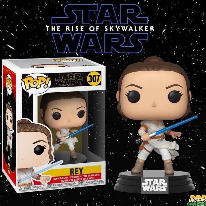 JM Funko POP Star Wars IX The Rise of Skywalker - Rey with Lightsaber