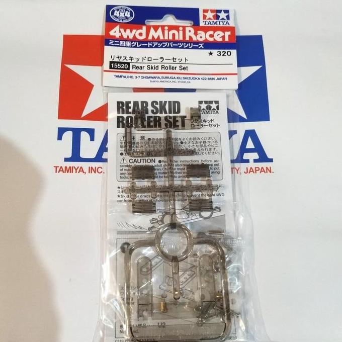 Updown- Tamiya 15520 Rear Skid Roller Set, ( Roller 8Mm)